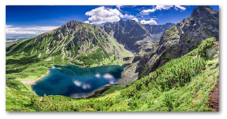 Foto obraz akrylový na stenu Čierne jazero Tatry pl-oa-140x70-f-127510314