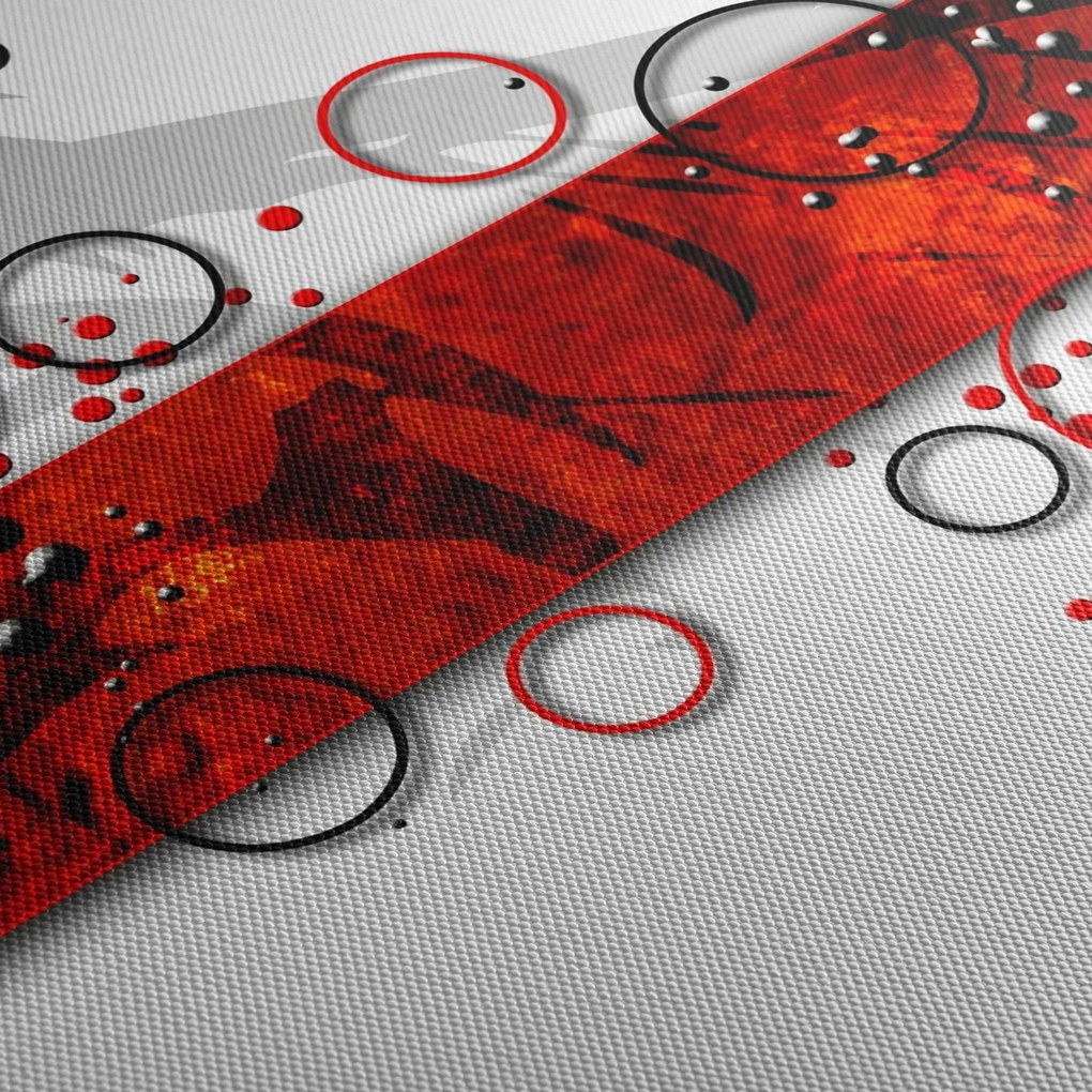 Obraz abstrakcie (90x60 cm)