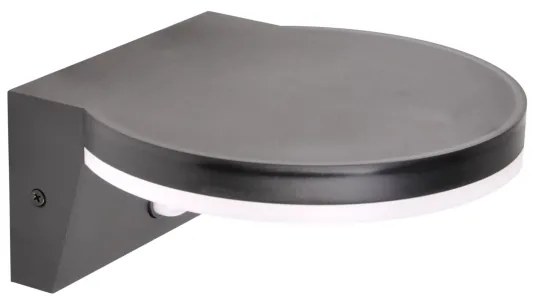 LED Vonkajšie nástenné svietidlo so senzorom TESA LED/10W/230V IP54 čierna