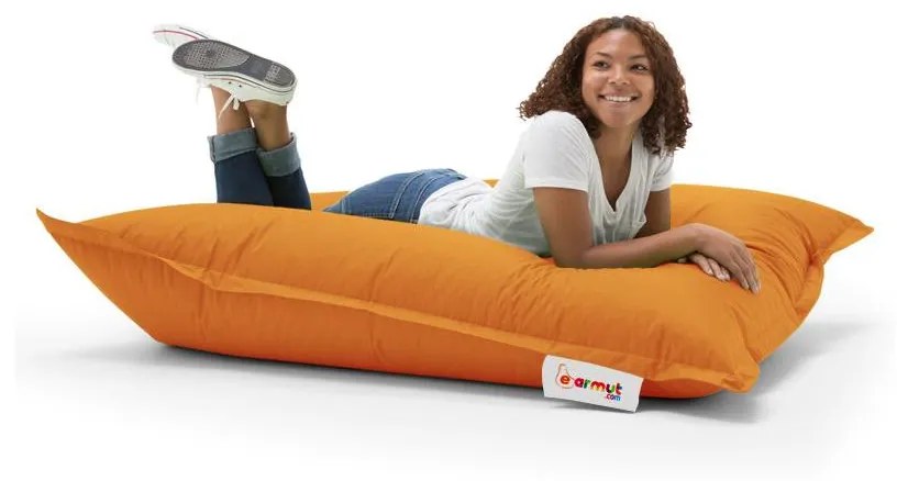 Sedací vak Crush (oranžová). Akcia -19%. Vlastná spoľahlivá doprava až k Vám domov. 1101560