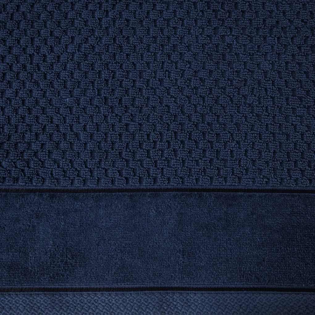 BAVLNENÝ UTERÁK FRIDA 50X90 CM TMAVOMODRÁ