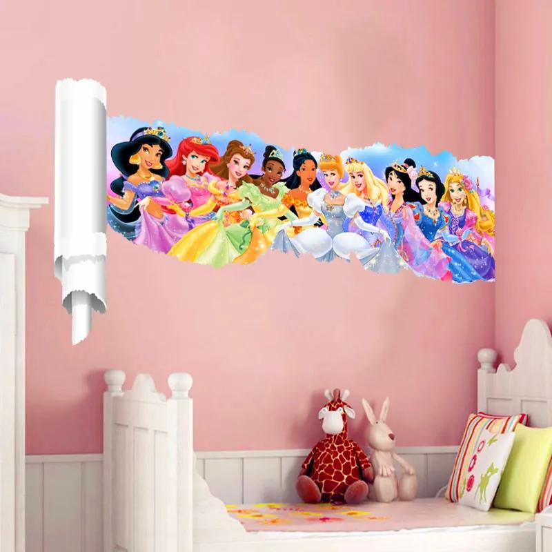 Samolepka na stenu "Disney Princezné 2" 42x81 cm