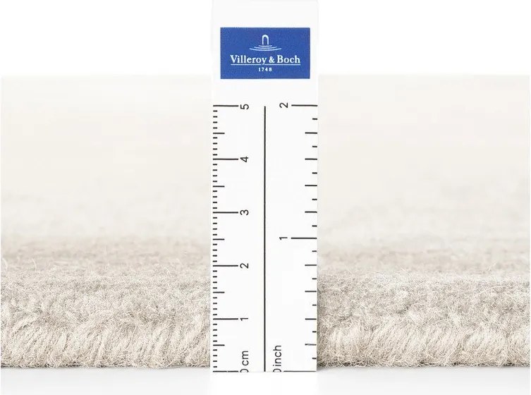 Krémový ručne tkaný koberec s prímesou vlny 80x150 cm Kari – Villeroy&Boch