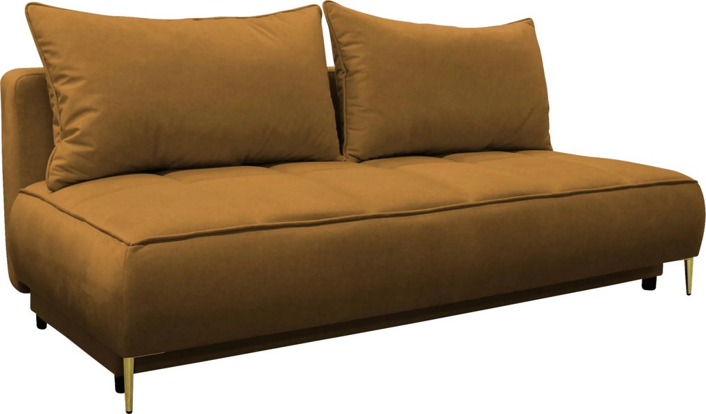 XXXLutz ROZKLADACIA POHOVKA, textil, hrdzavá MID.YOU - Sedačky - 001574006005