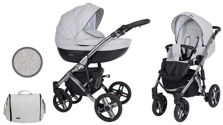 Kočík Kunert Mila Premium graphite frame 2v1 - 06