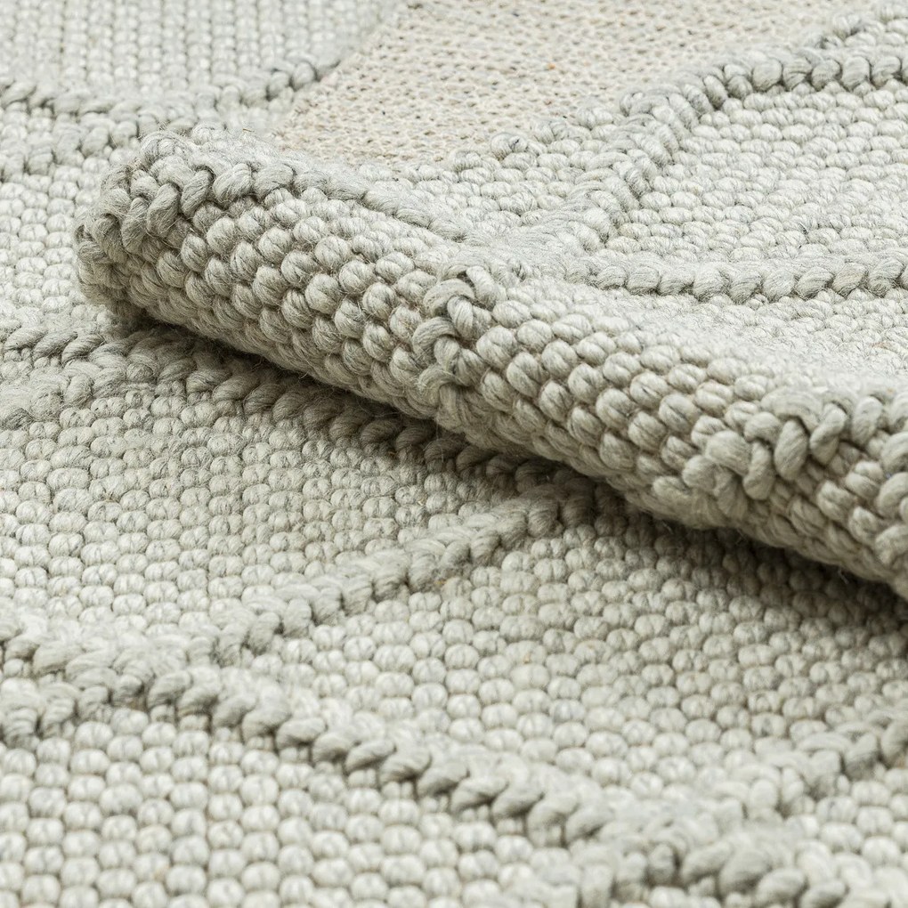 Dywany Łuszczów, Kusový koberec Tahar 99001C beige, 90x150, béžová, obývacia izba