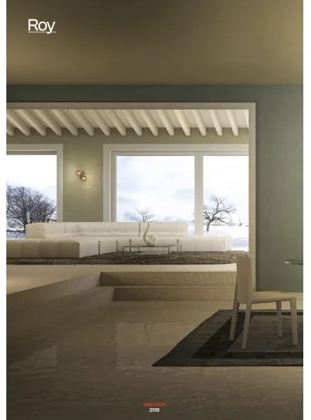 Redo 01-2778 - Nástenné svietidlo ROY 2xG9/10W/230V