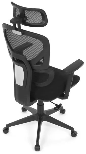 Autronic BONTEC Kancelárska stolička, synchrónny mechanizmus, čierna látka, KA-Q8203 BK Farba: Čierna