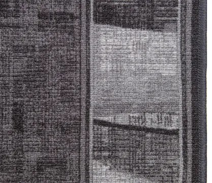 Koberce Breno Behúň LINEA 97, šíře role 67 cm, sivá