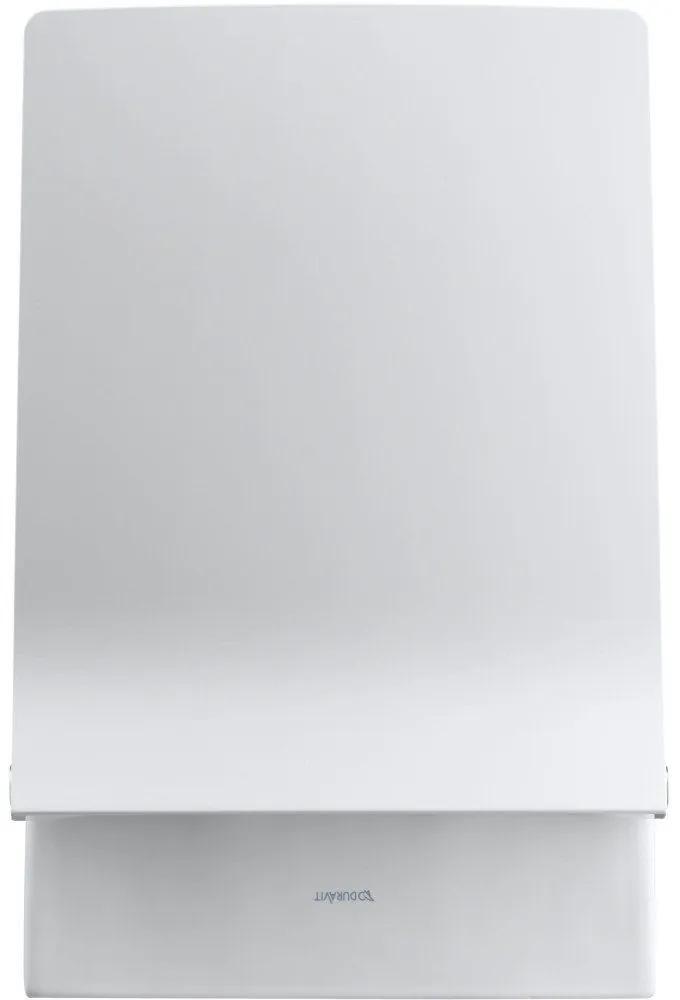 DURAVIT Viu závesné WC Rimless s hlbokým splachovaním, 370 x 570 mm, biela, 2511090000