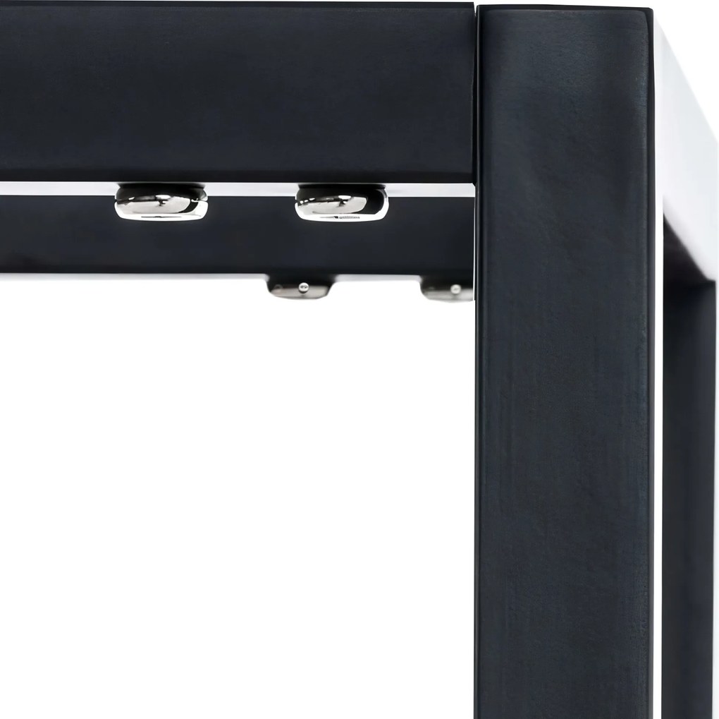 Stojan na drevo Hilta 25x40x100 cm - čierna