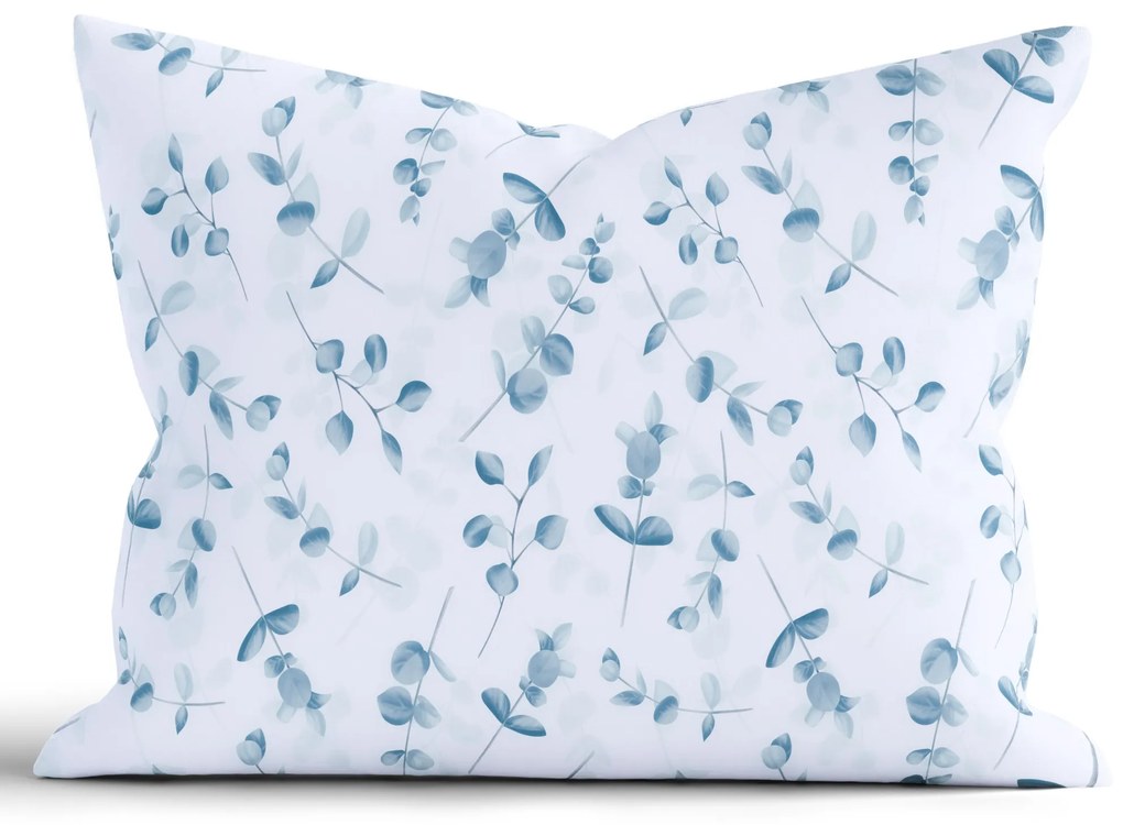 Bavlnená obliečka na vankúš Renforcé 70 × 90 cm - Eukalyptus