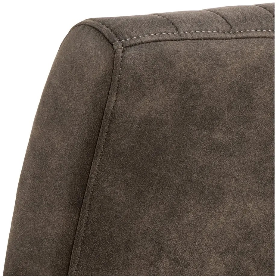 Tmavosivé jedálenské stoličky v súprave 2 ks Adele – Actona