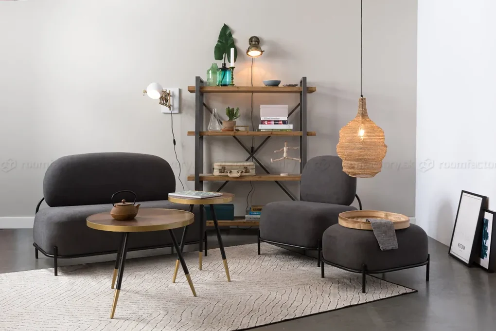 WL-Living Polly moderná dvojsedačka - Biela