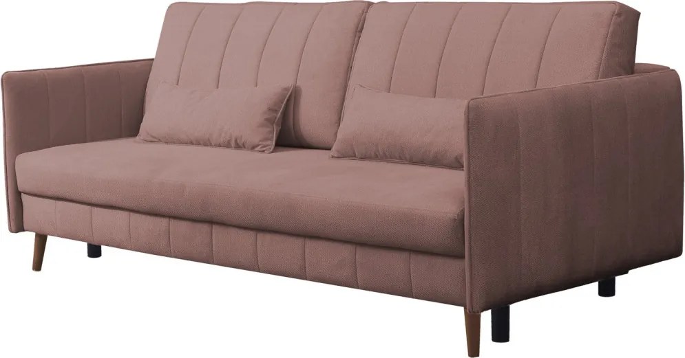 Rozkladacia pohovka Vannes, staroružová látka