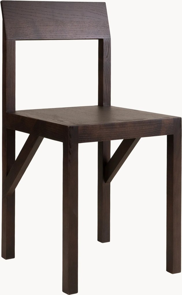 Jedálenská stolička z jaseňového dreva Bracket