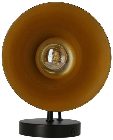 Nástenné svietidlo MORE 1xE27/40W/230V čierna