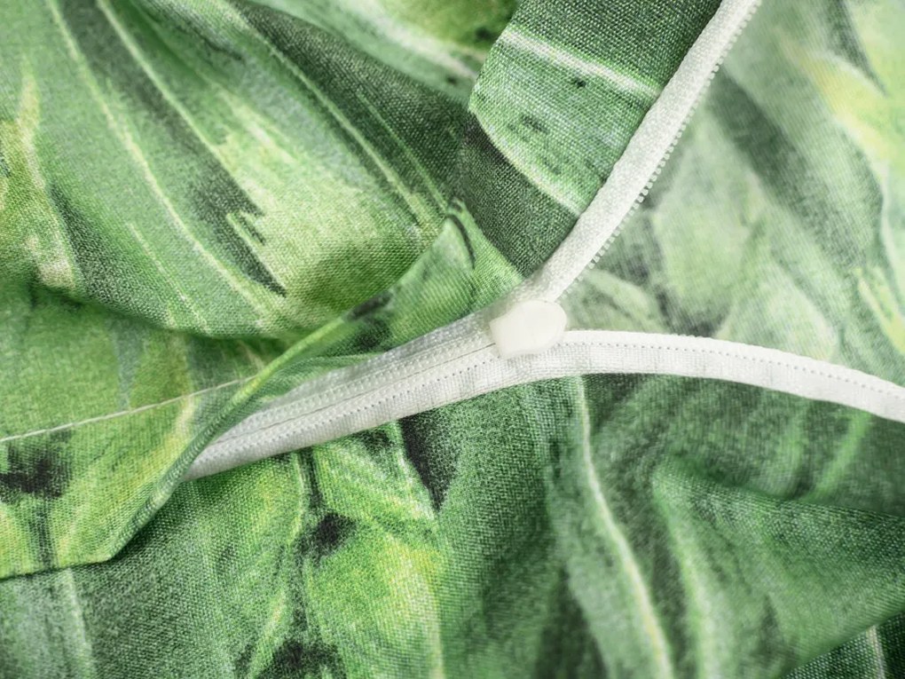 Obliečky z mikrovlákna POSANA zelené Rozmer obliečky: 2 ks 70 x 80 cm | 160 x 200 cm