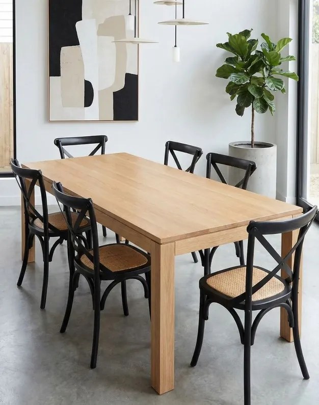 Drevená stolička Solido dark, ratan