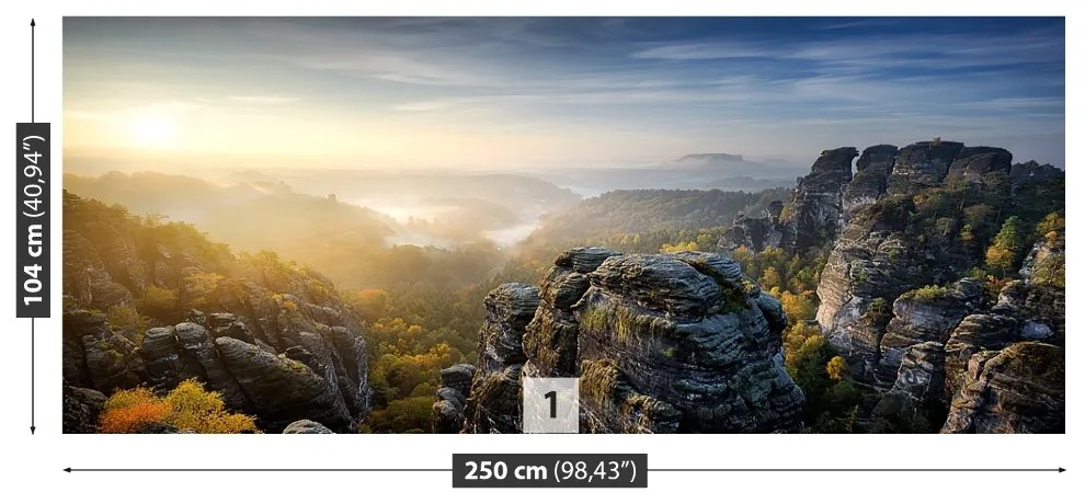 Fototapeta Vliesová Panoramatický pohľad 152x104 cm