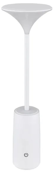 Globo 21020W - LED Stmievateľná stolná lampa QUIRIN LED/1,2W/3,7V 3000K biela