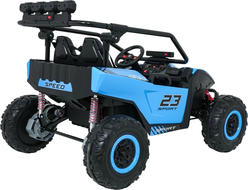 Ramiz Elektrická bugina TURBO 23 pre deti modrá