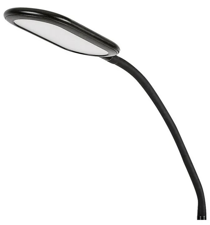 Rabalux 74009 stojacia LED lampa Adelmo, 10 W, čierna