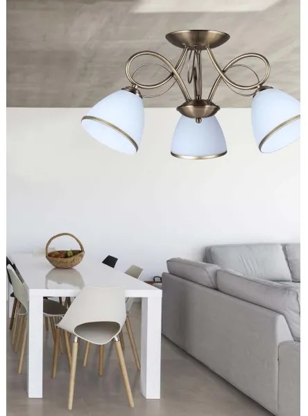 Prezent 61450 - Prisadený luster ASTER 3xE27/60W/230V