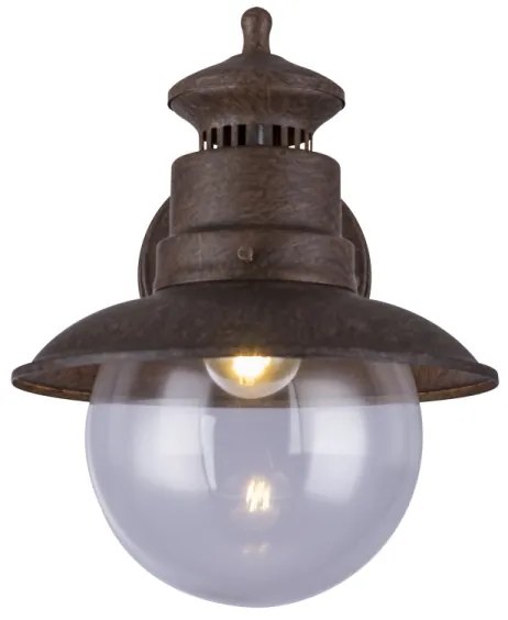 Globo 3272R - Vonkajšie nástenné svietidlo SELLA 1xE27/60W/230V IP44