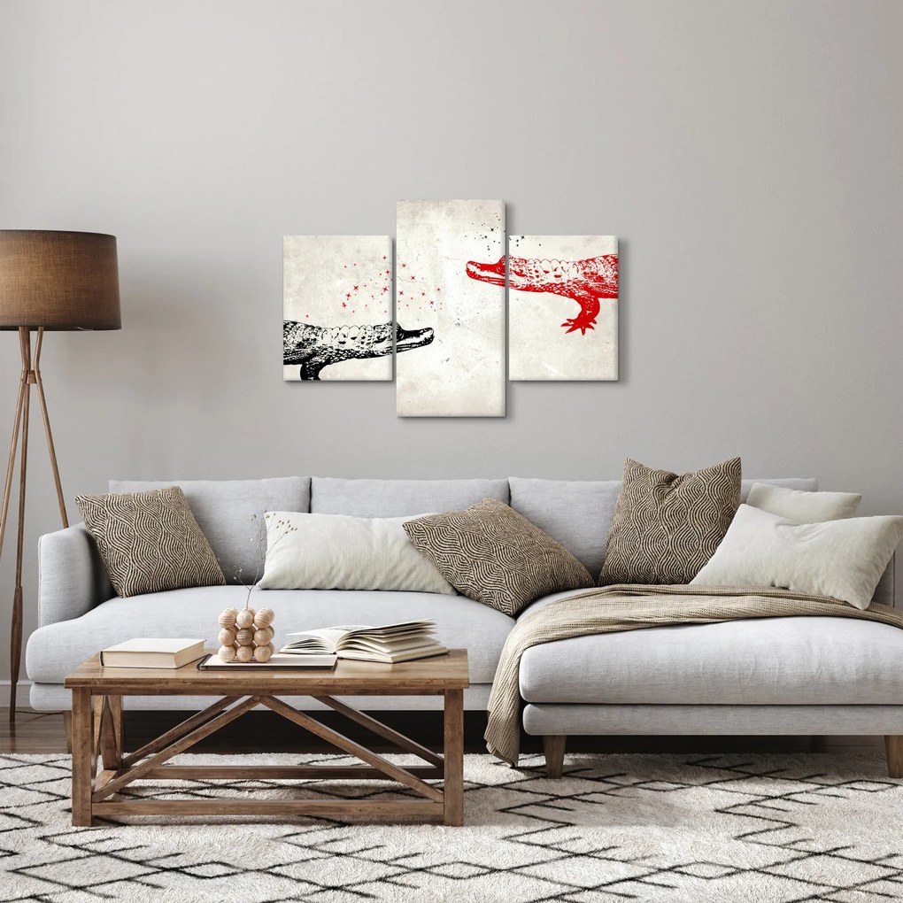 Obraz - Krokodíly (90x60 cm)