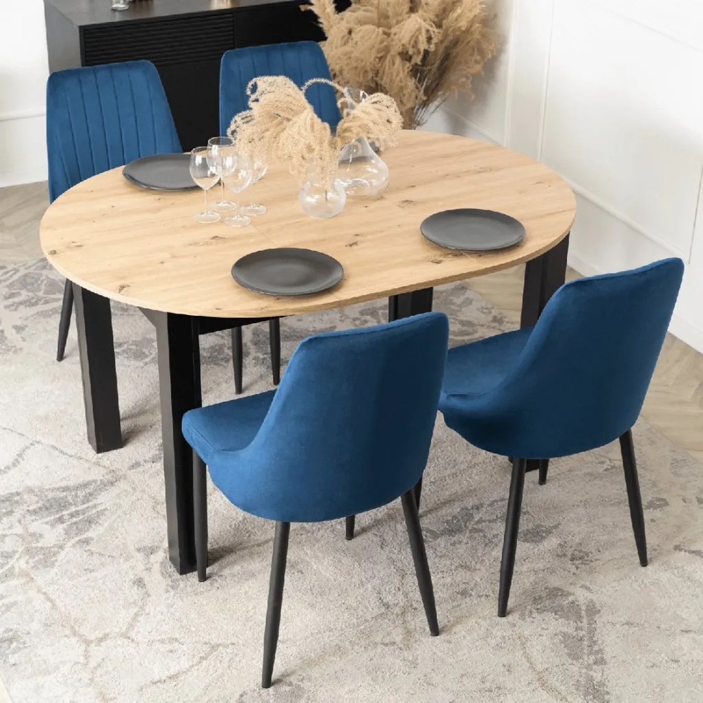 PROXIMA.store - Čalúnená jedálenska stolička BARI FARBA: zelená