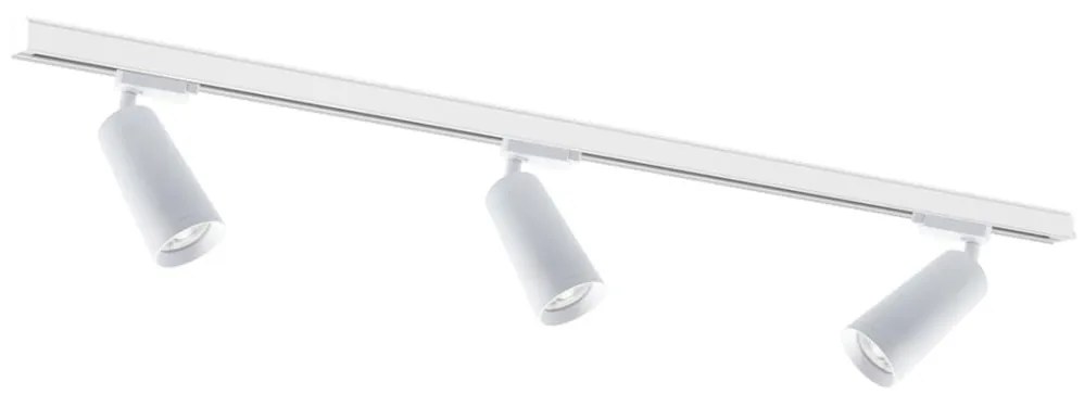 Bodové svietidlo v lištovom systéme MICA 3xGU10/25W/230V biela