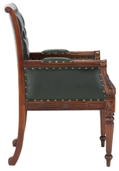 furniture-nabytek.cz - Křeslo Cambridge II zelené