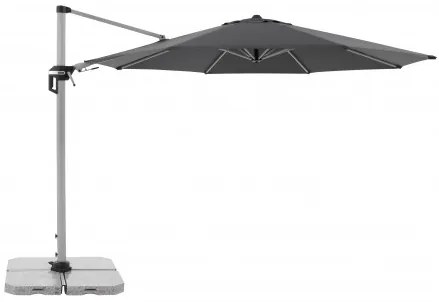 Doppler ACTIVE 370 cm - bočný záhradný slnečník s bočnou tyčou - 2. akosť (S288)