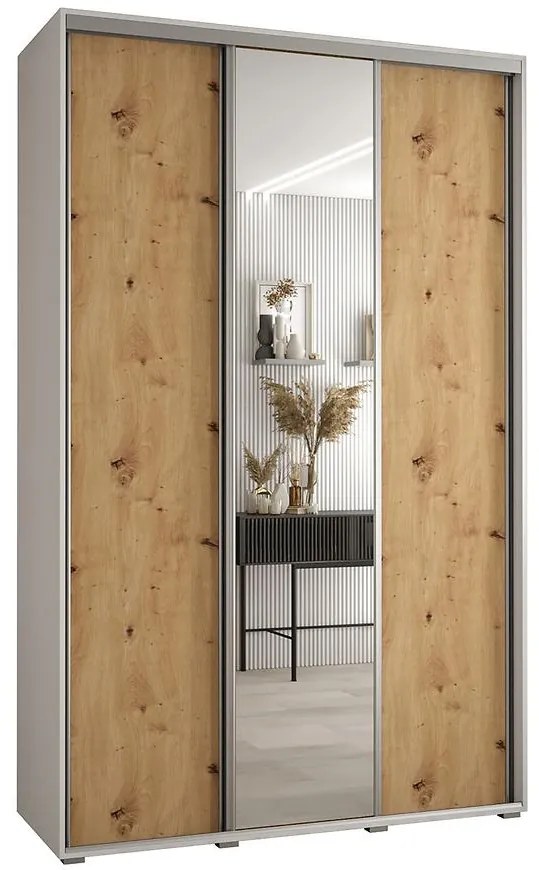 Skriňa 45 Canaris 3 160 biela/artisan/silver