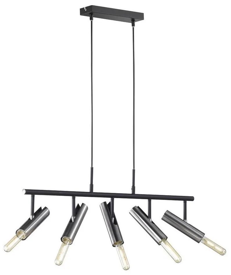 Fischer & Honsel 60369 - Luster na lanku DEAN 5xE27/25W/230V