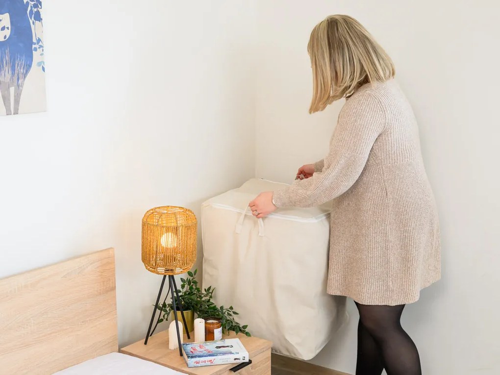 Organizér na oblečenie SENCA 150l béžový