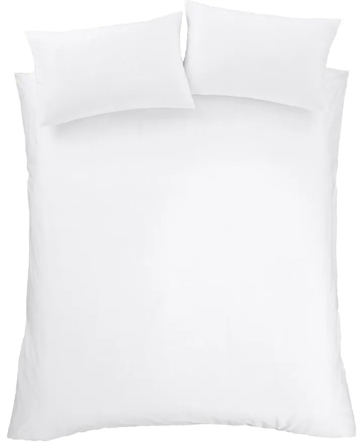 Biele obliečky na jednolôžko z egyptskej bavlny 135x200 cm - Bianca