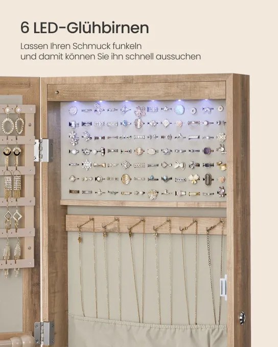 Závesná šperkovnica JJC093N01