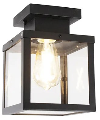 Priemyselné inteligentné vonkajšie stropné svietidlo čierne vrátane ST64 Wifi - Rotterdam