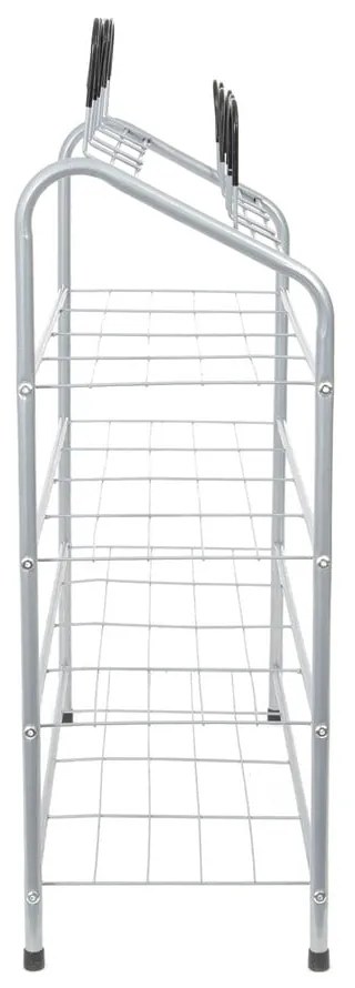 Štvorposchodový stojan na topánky s nadstavcom Compactor