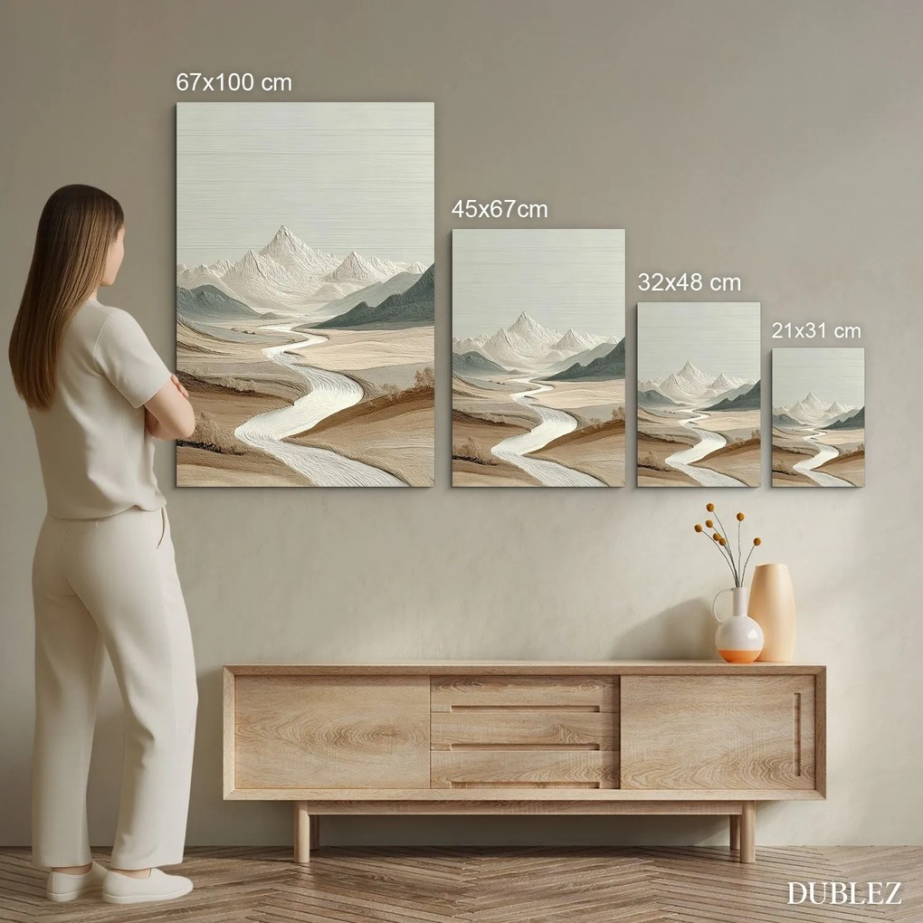 DUBLEZ | Dizajnový obraz prírody - Pokoj v objatí hôr