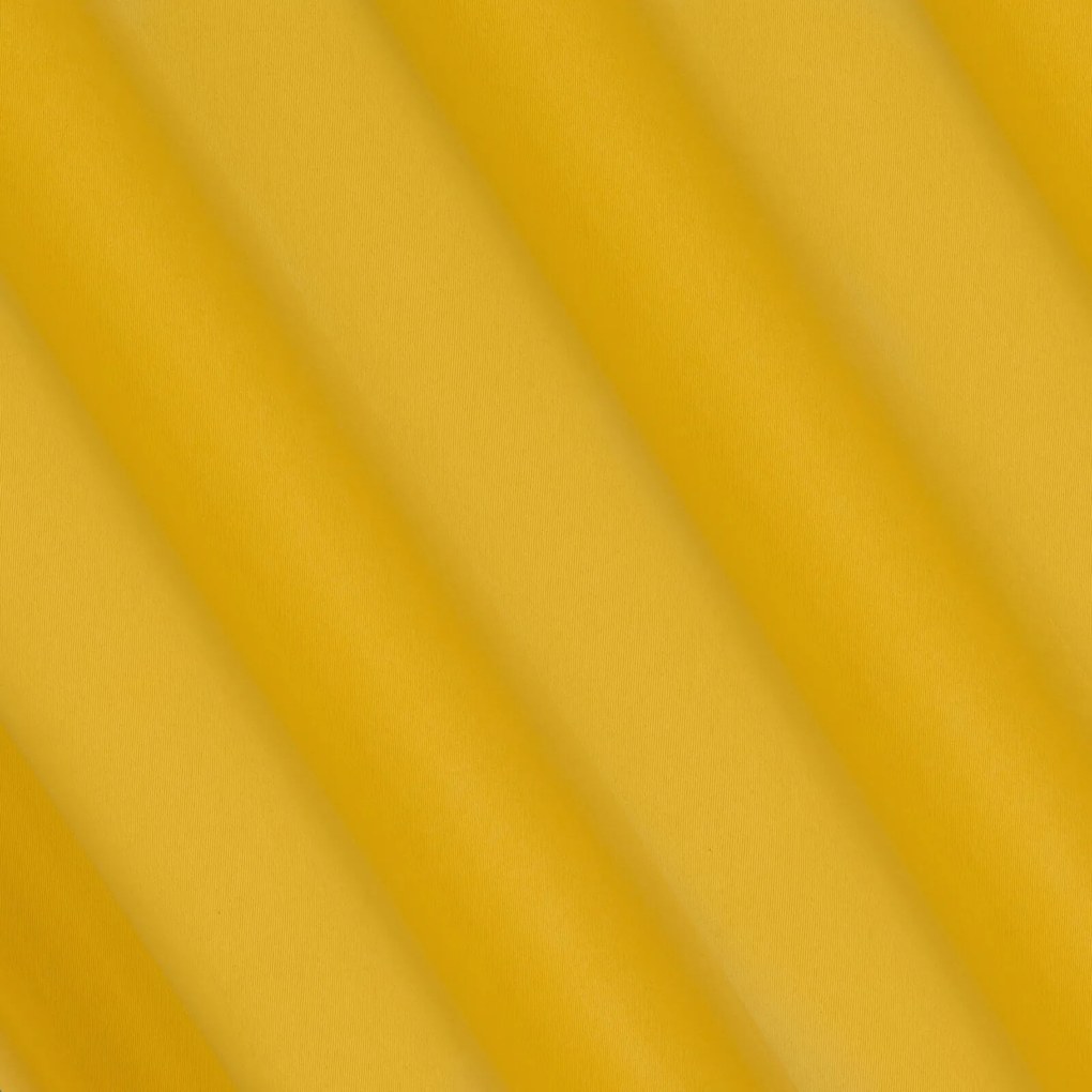 ZATEMŇOVACÍ ZÁVES D91 PARISA NA PÁSKE 140X270 CM HORČICOVÁ