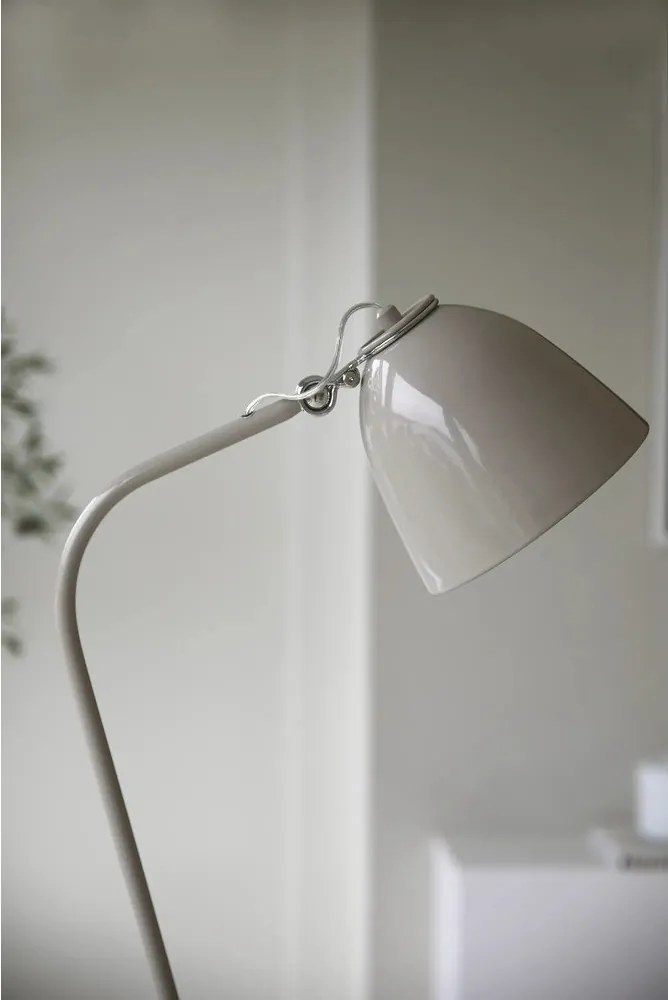Sivobéžová stojacia lampa s kovovým tienidlom (výška 130 cm) Tilt – Markslöjd