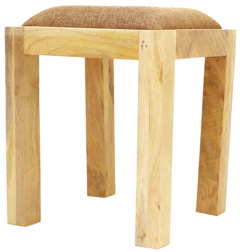 furniture-nabytek.cz - Drevená taburetka z mangového dreva