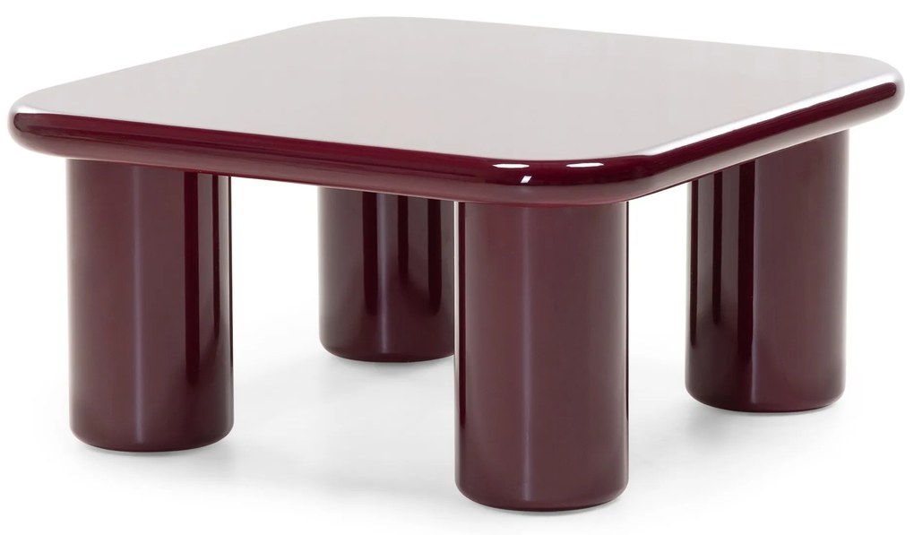 Konferenční stolek Cherry 70 cm vínový/třešňový