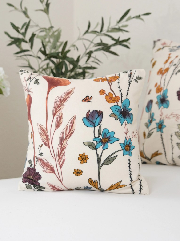 Flanelová obliečka na vankúš 40 x 40 cm - Veronika