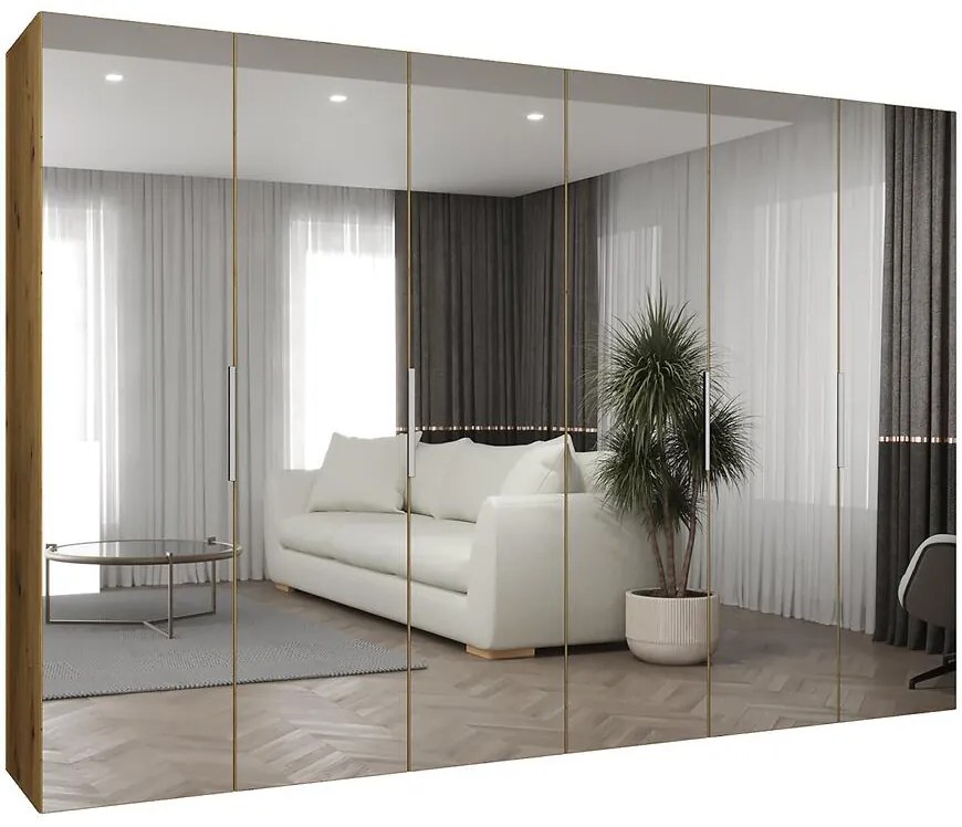 Skriňa Marbella III 300 artisan strieborný