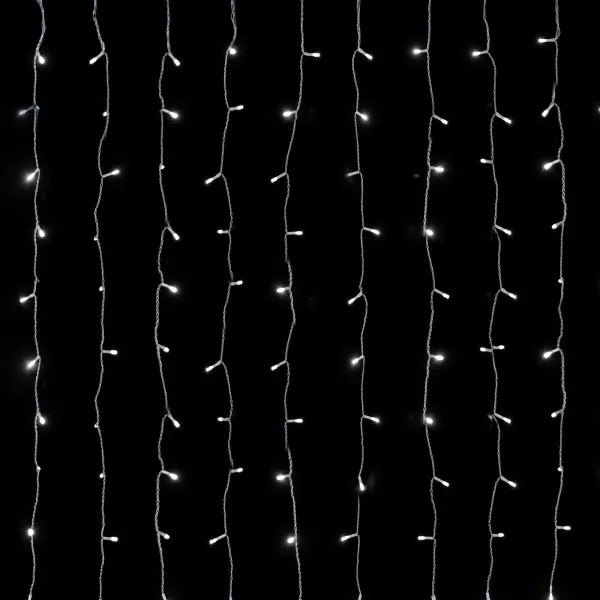 Aigostar - LED vonkajší vianočný reťazec 558xLED/6W/230V 3x1,8m IP44 studená biela