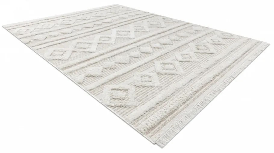 Kusový koberec Forme krémový 136x190cm